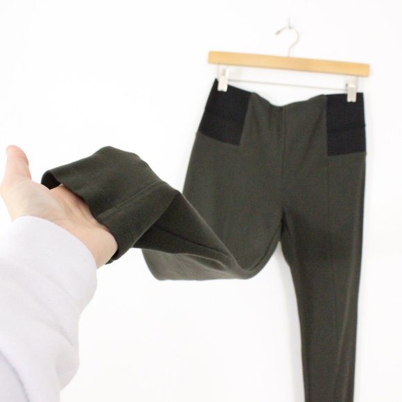 le chateau Pants - *Le Chateau Army Green Skinny Dress Pant